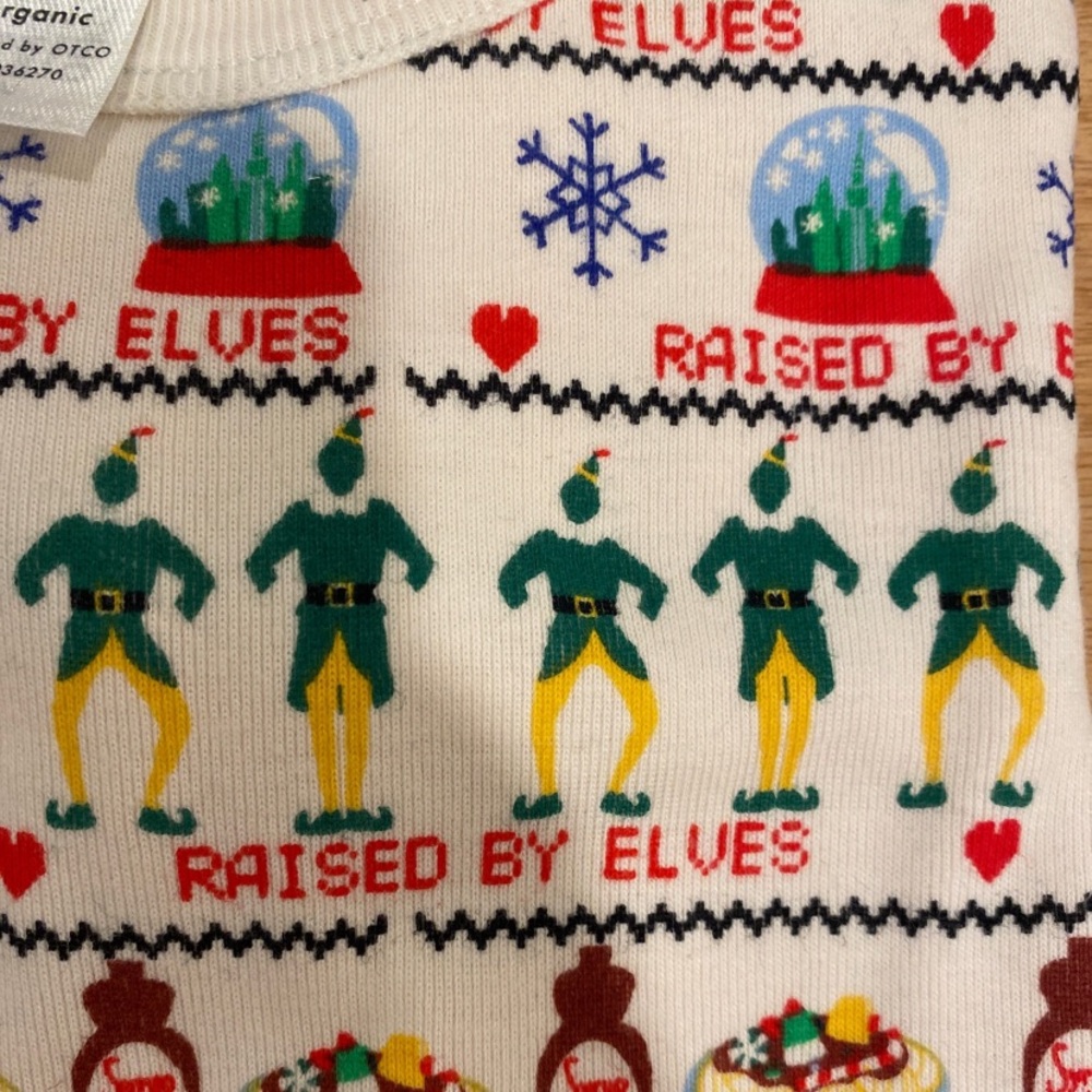 NWT Hannah ELF Long John PJs